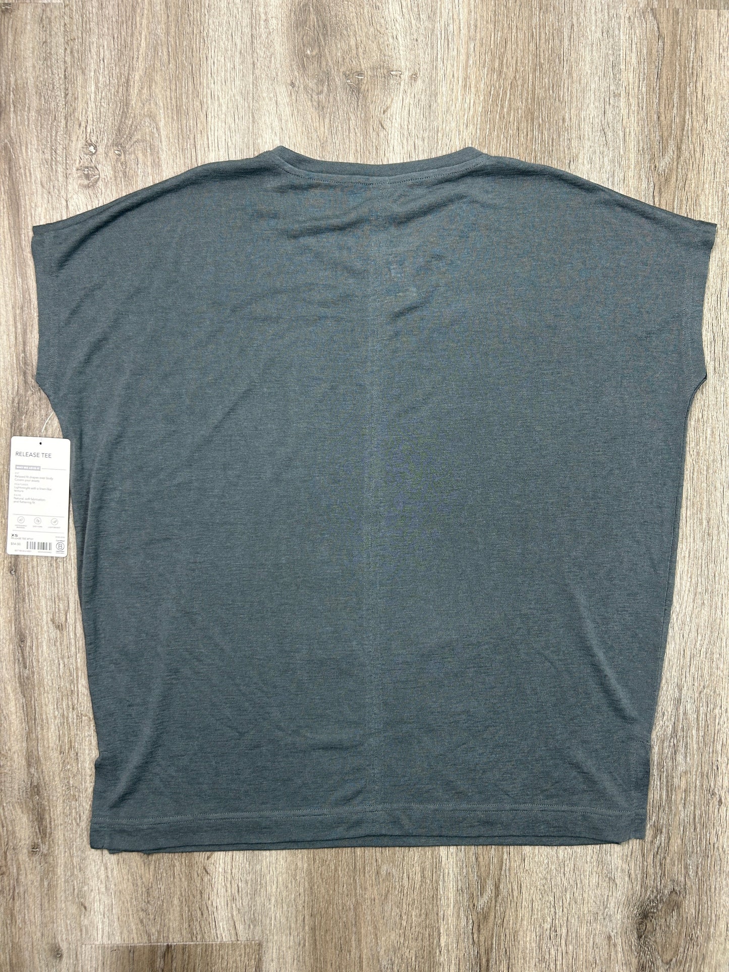 Top Short Sleeve Basic By Athleta In Grey, Size: Xs