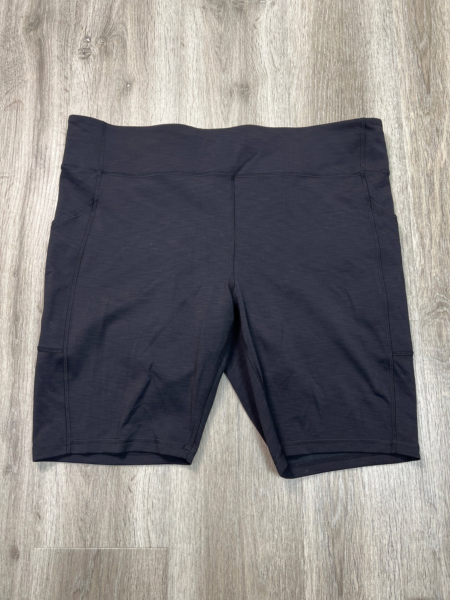 Athletic Shorts By Lululemon In Black, Size: 2x