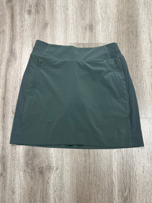 Athletic Skort By Athleta In Green, Size: Xs