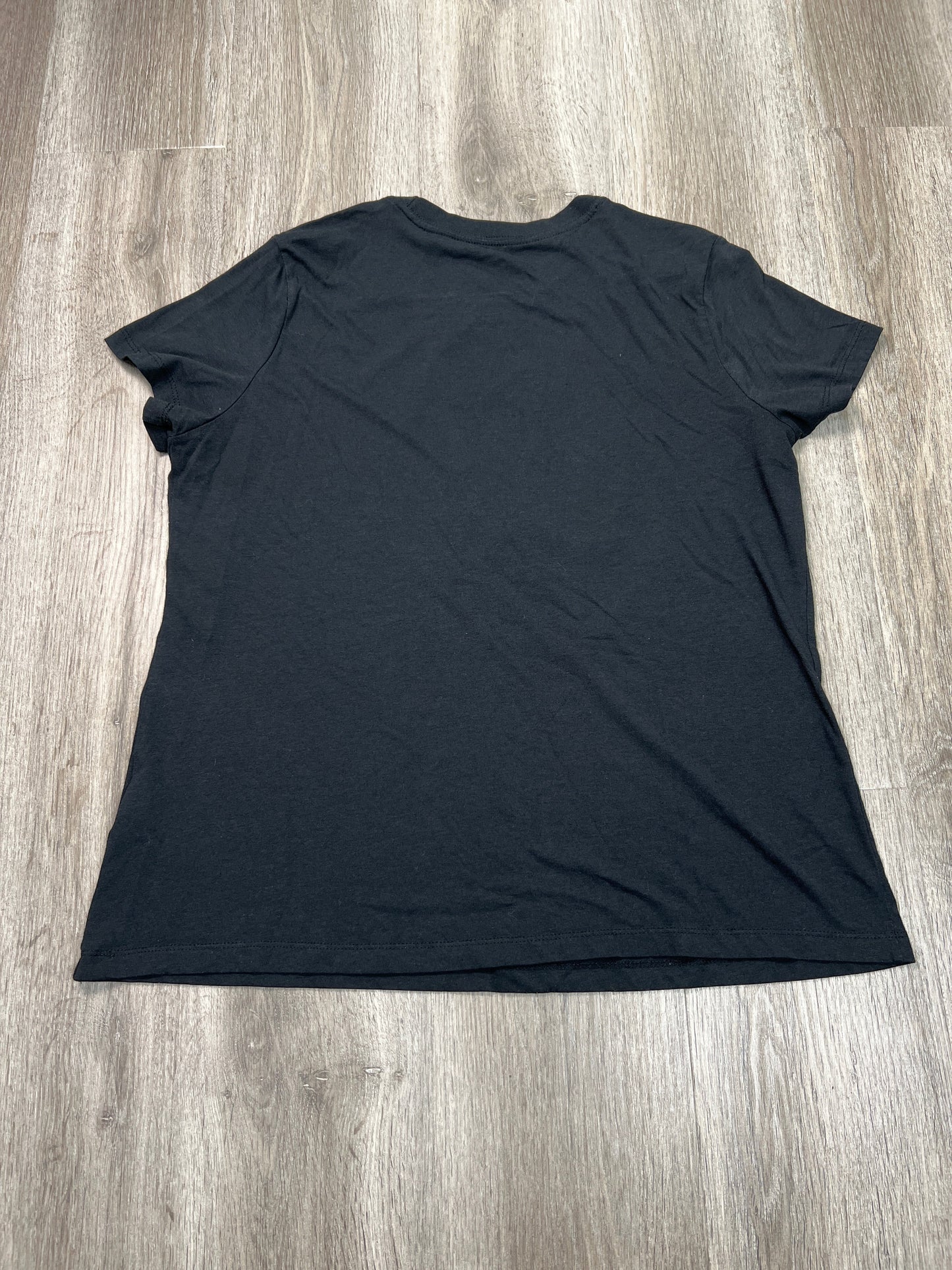 Athletic Top Short Sleeve By Nike Apparel In Black, Size: Xl