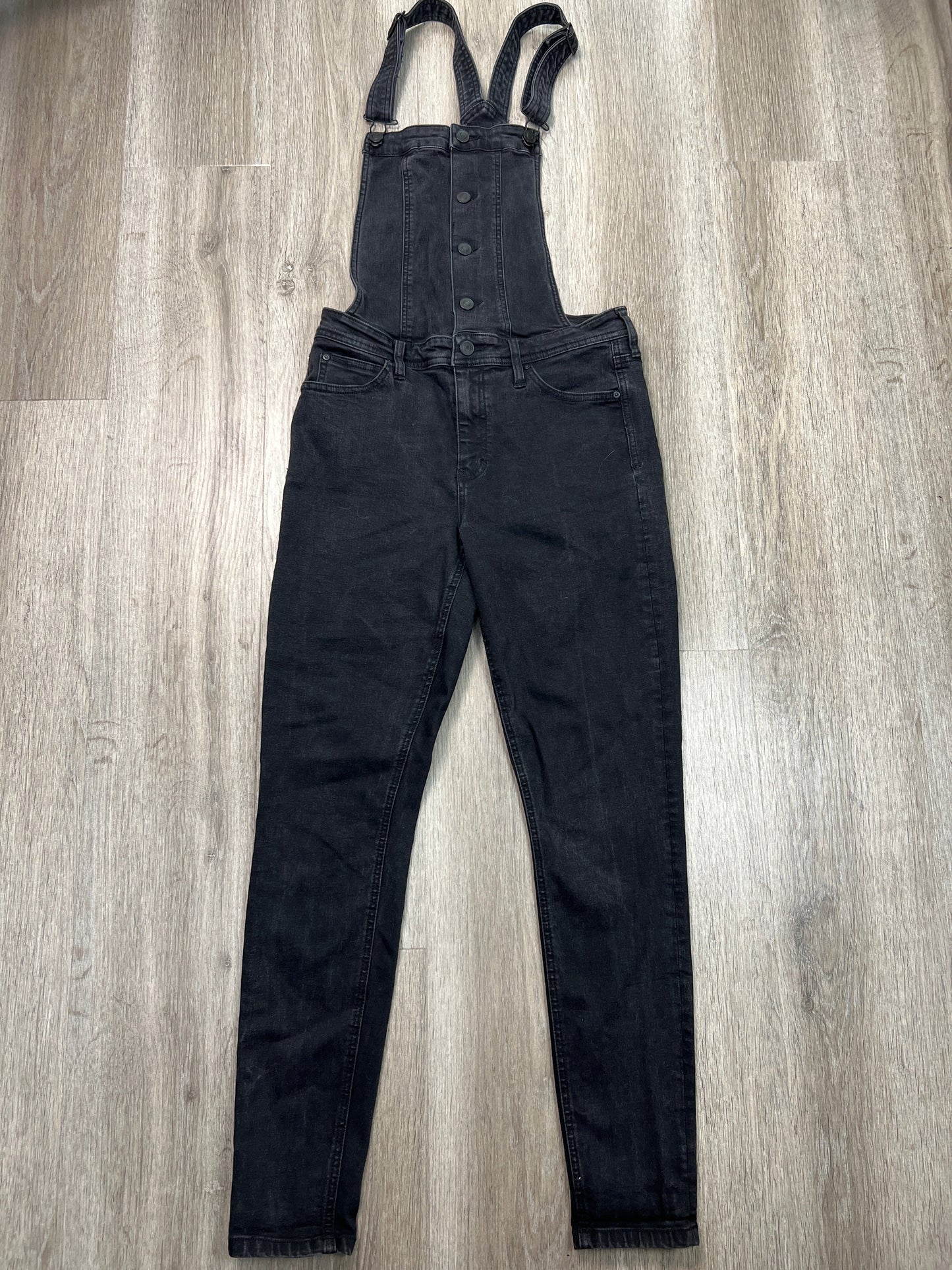 Overalls By Celebrity Pink In Black Denim, Size: M