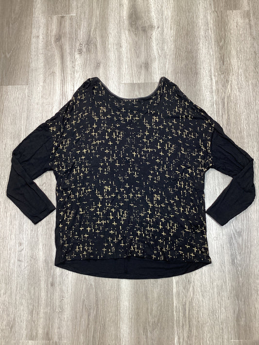 Top Long Sleeve By Lane Bryant In Black, Size: Xl