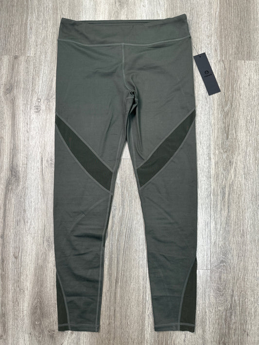 Athletic Leggings By Mono B In Green, Size: L