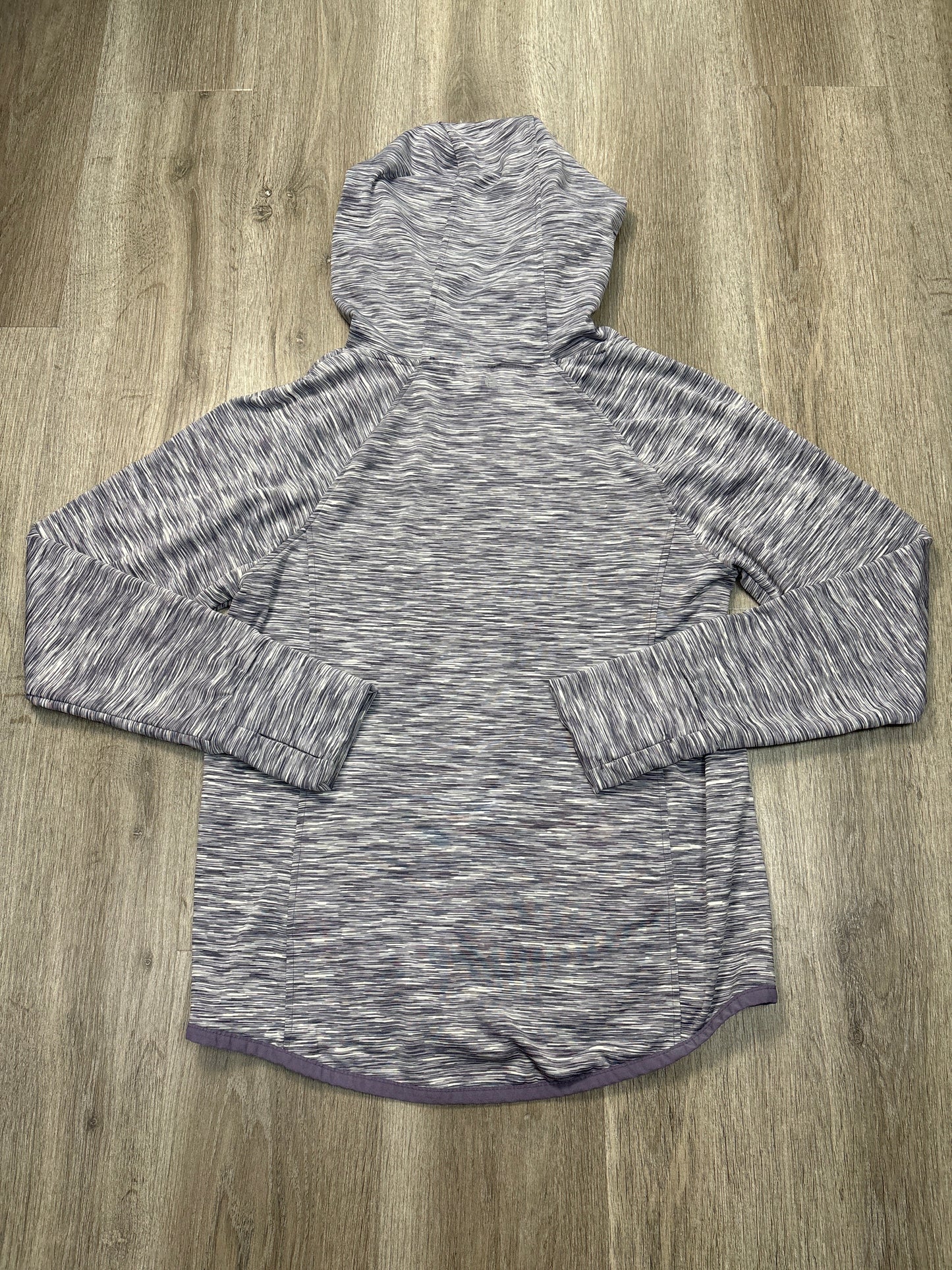 Athletic Sweatshirt Hoodie By 90 Degrees By Reflex In Purple, Size: M