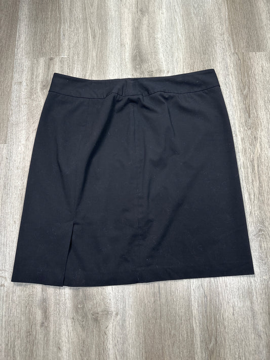 Skirt Mini & Short By Liz Claiborne In Black, Size: 2x