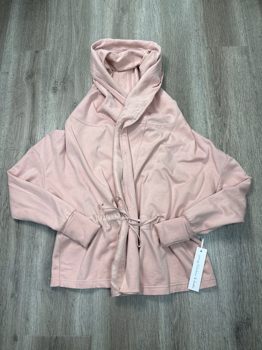 Jacket Fleece By Young Fabulous & Broke In Pink, Size: Xs