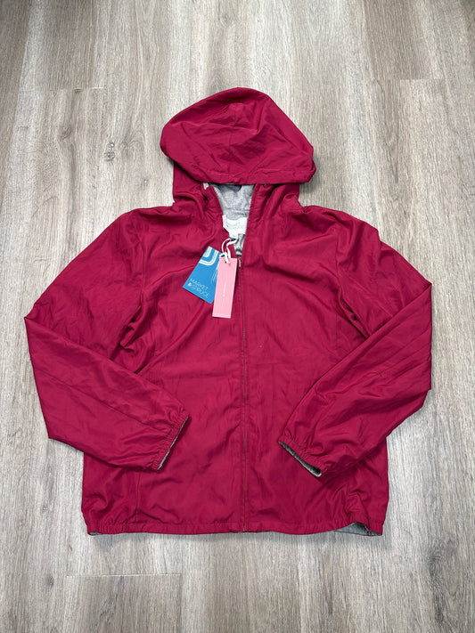 Jacket Windbreaker By Market & Spruce In Pink, Size: S