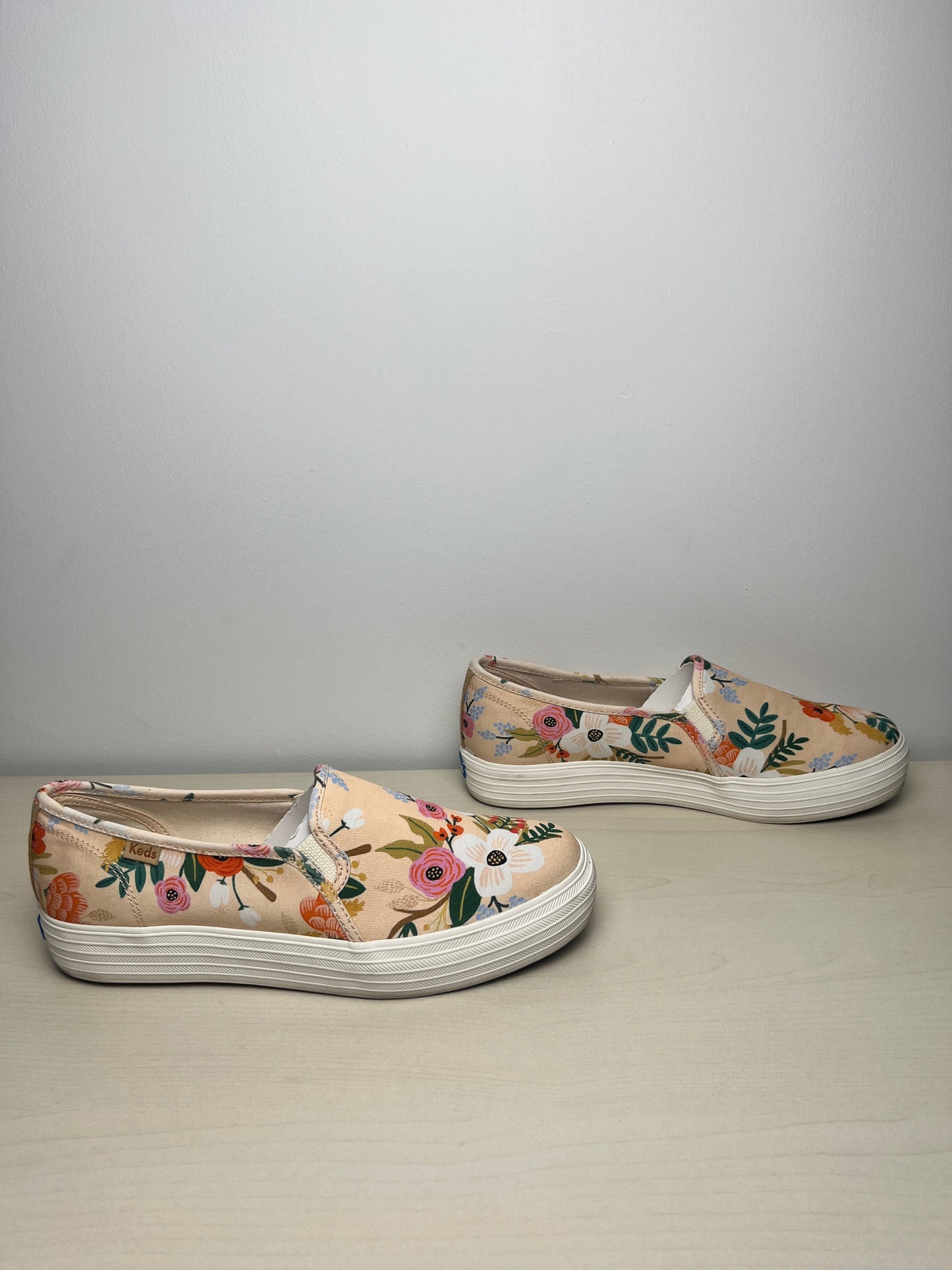 Shoes Sneakers By Keds In Floral Print, Size: 8