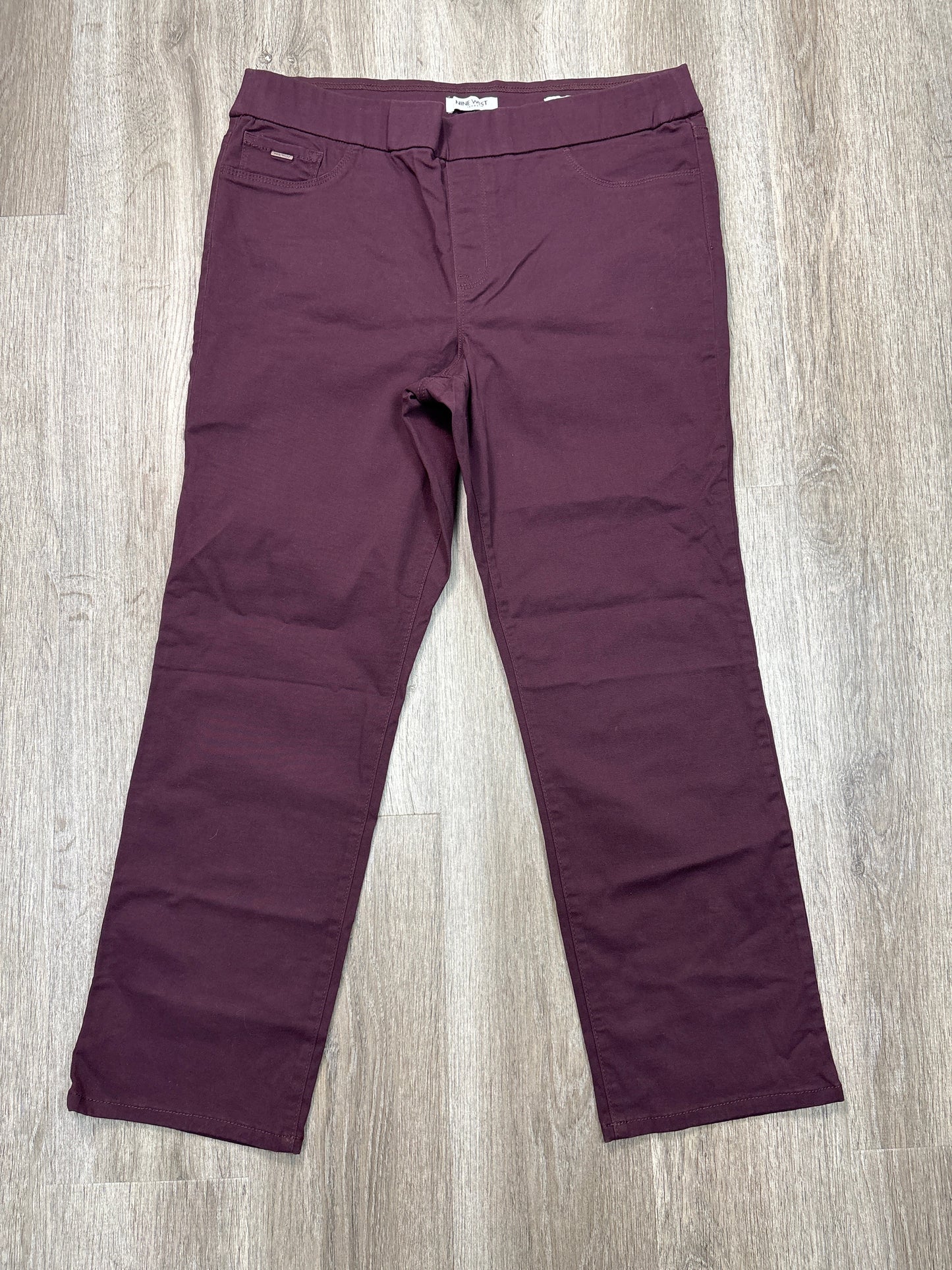 Pants Cropped By Nine West Apparel In Purple, Size: Xl