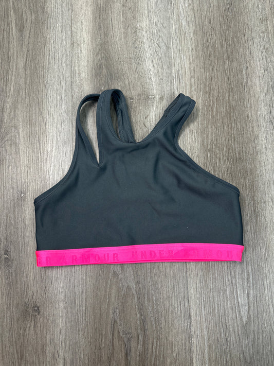 Athletic Bra By Under Armour In Grey, Size: S