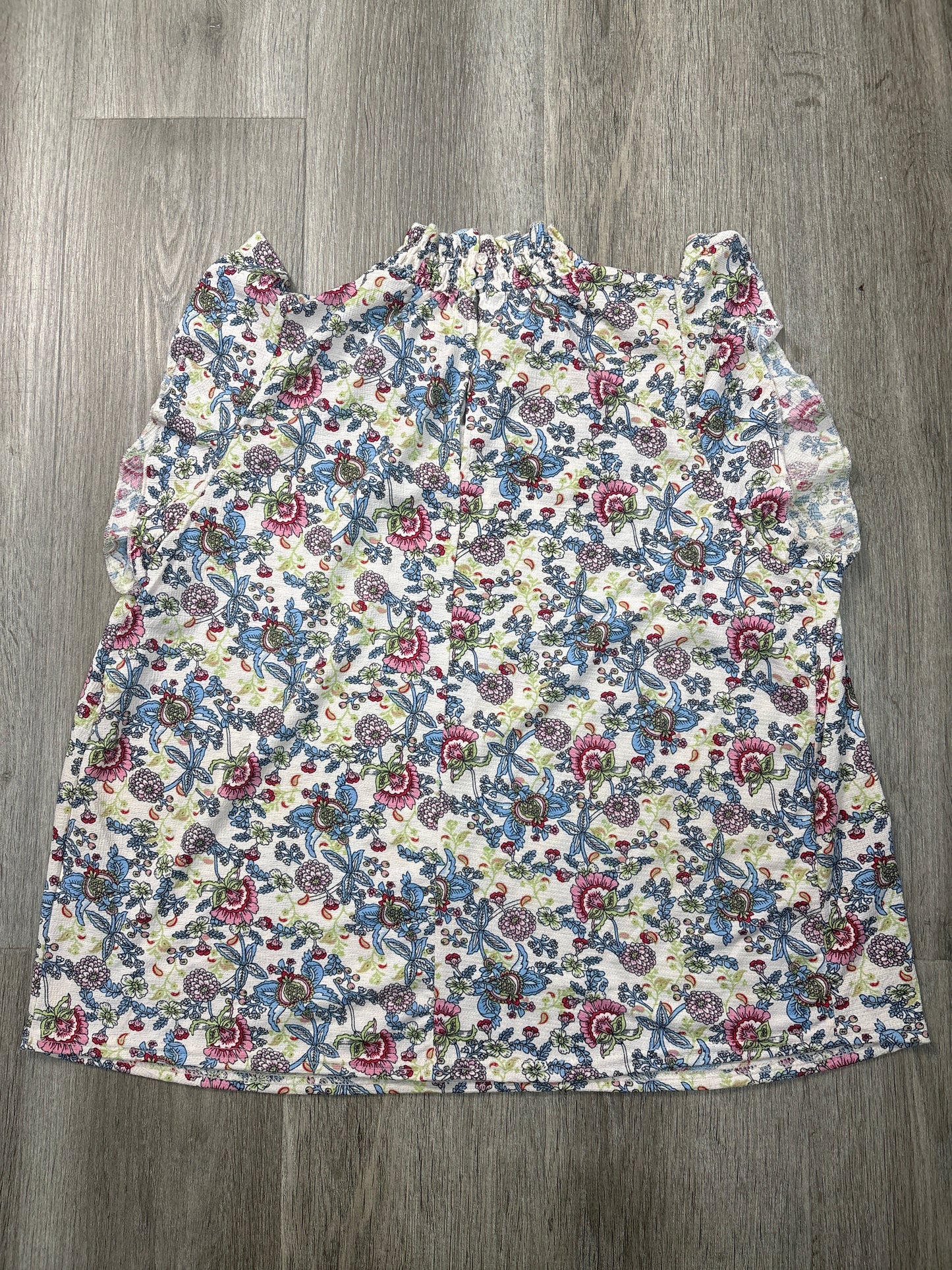 Blouse Sleeveless By Melloday In Paisley Print, Size: M