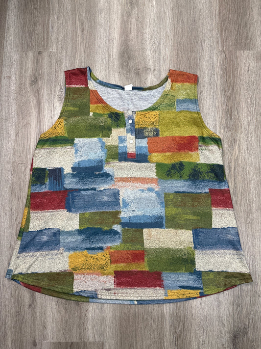 Tank Top By Cmf In Multi-colored, Size: 4x