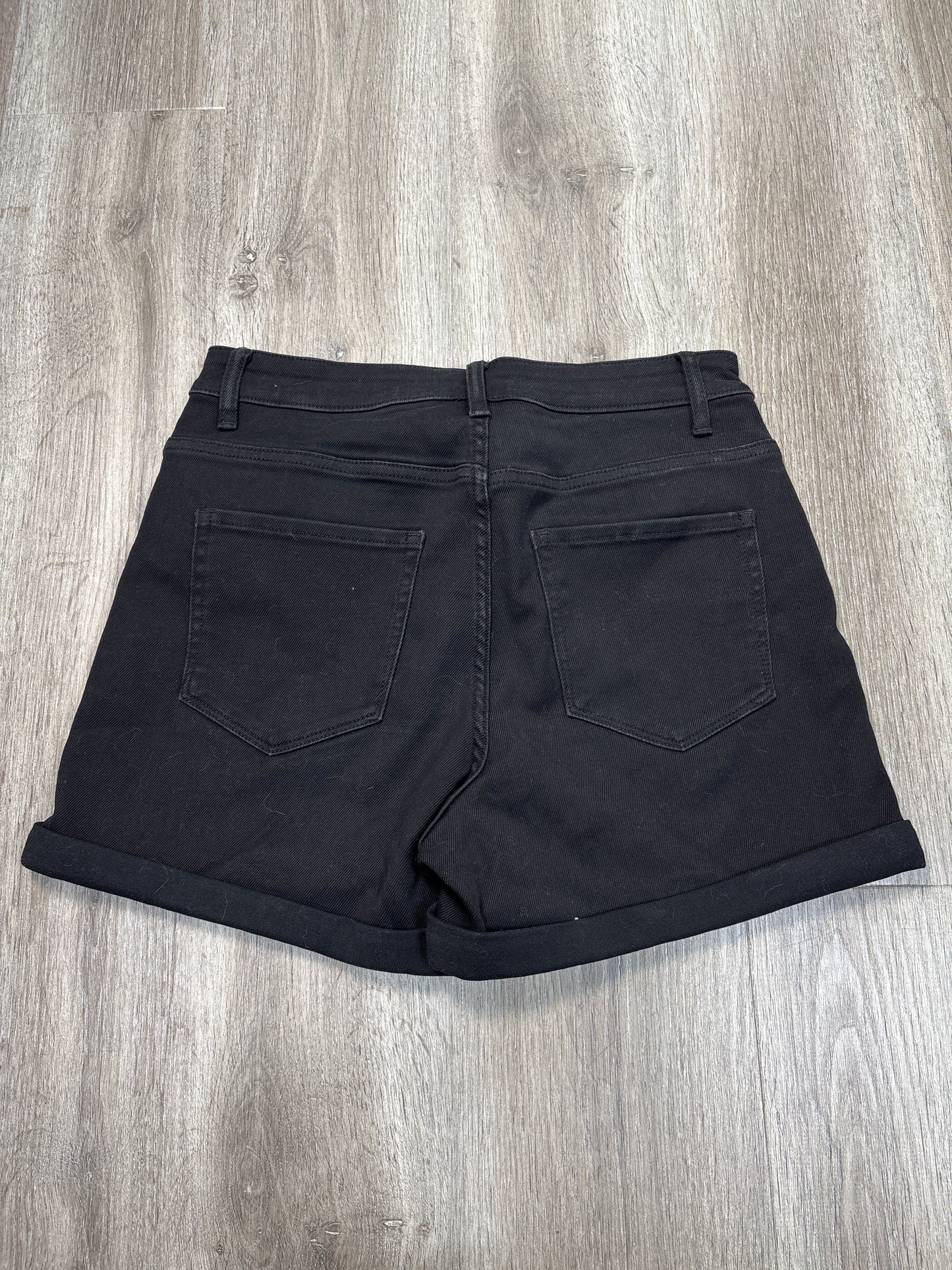 Shorts By Vervet In Black Denim, Size: L