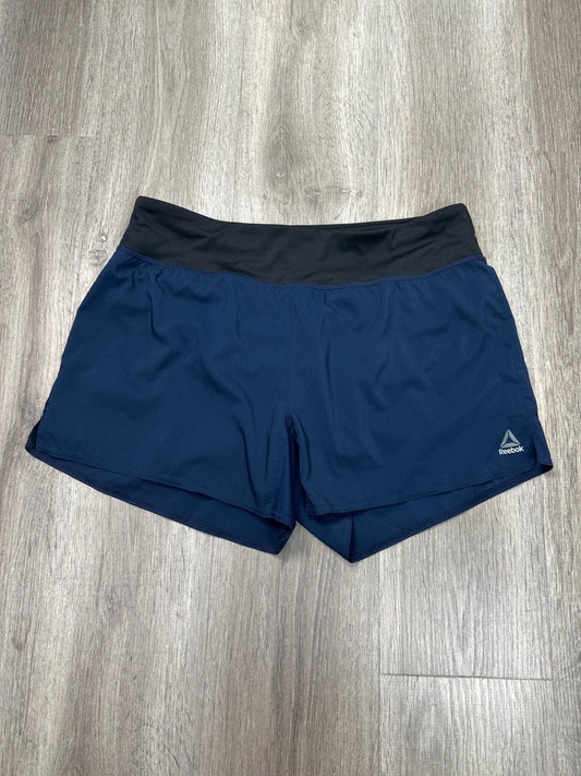 Athletic Shorts By Reebok In Blue, Size: M