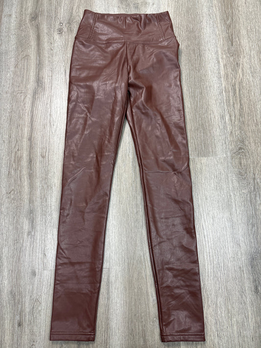 Pants Leggings By Bagatelle In Brown, Size: Xs