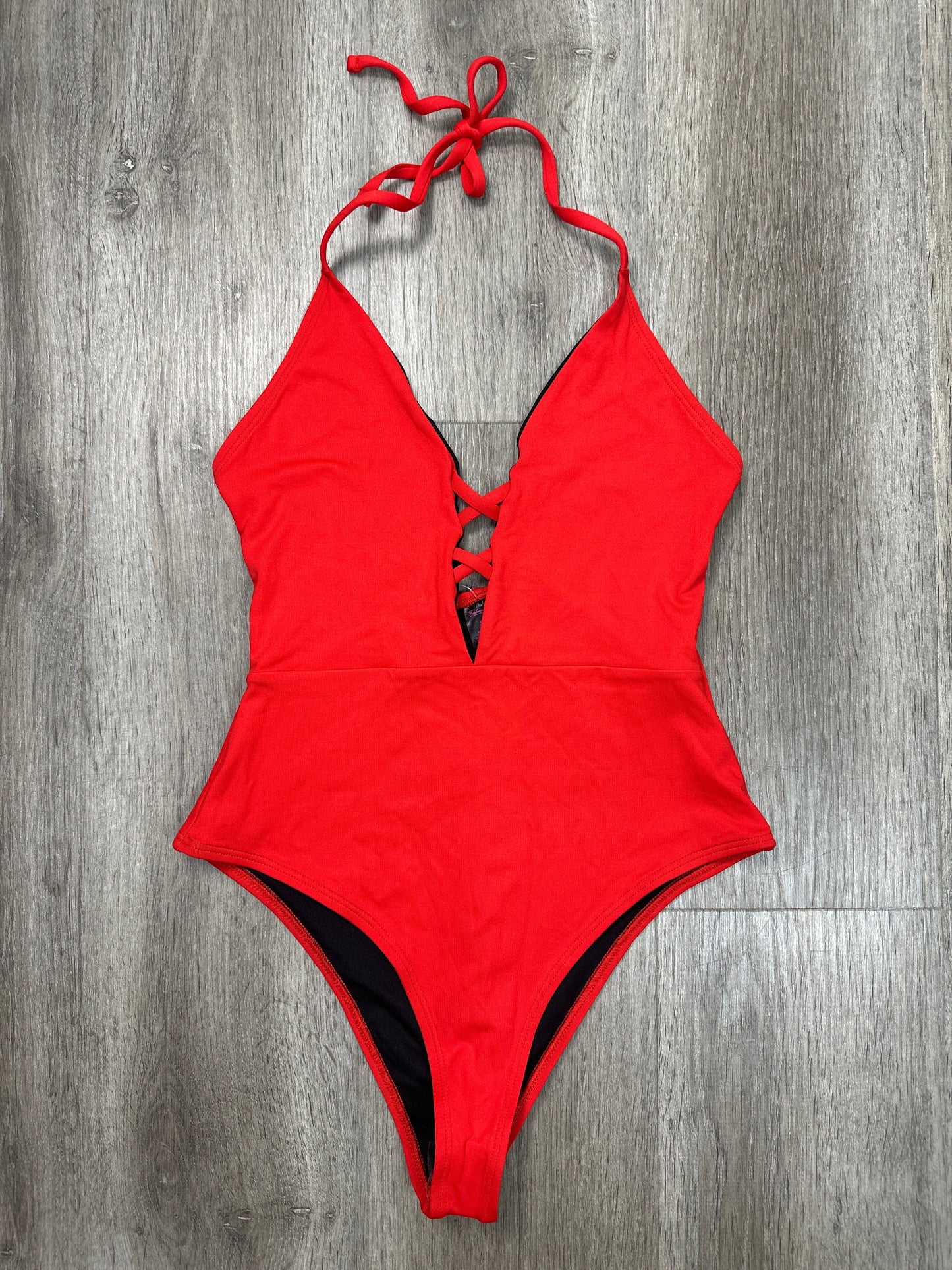 Swimsuit By Fredricks of Hollywood  In Red, Size: S