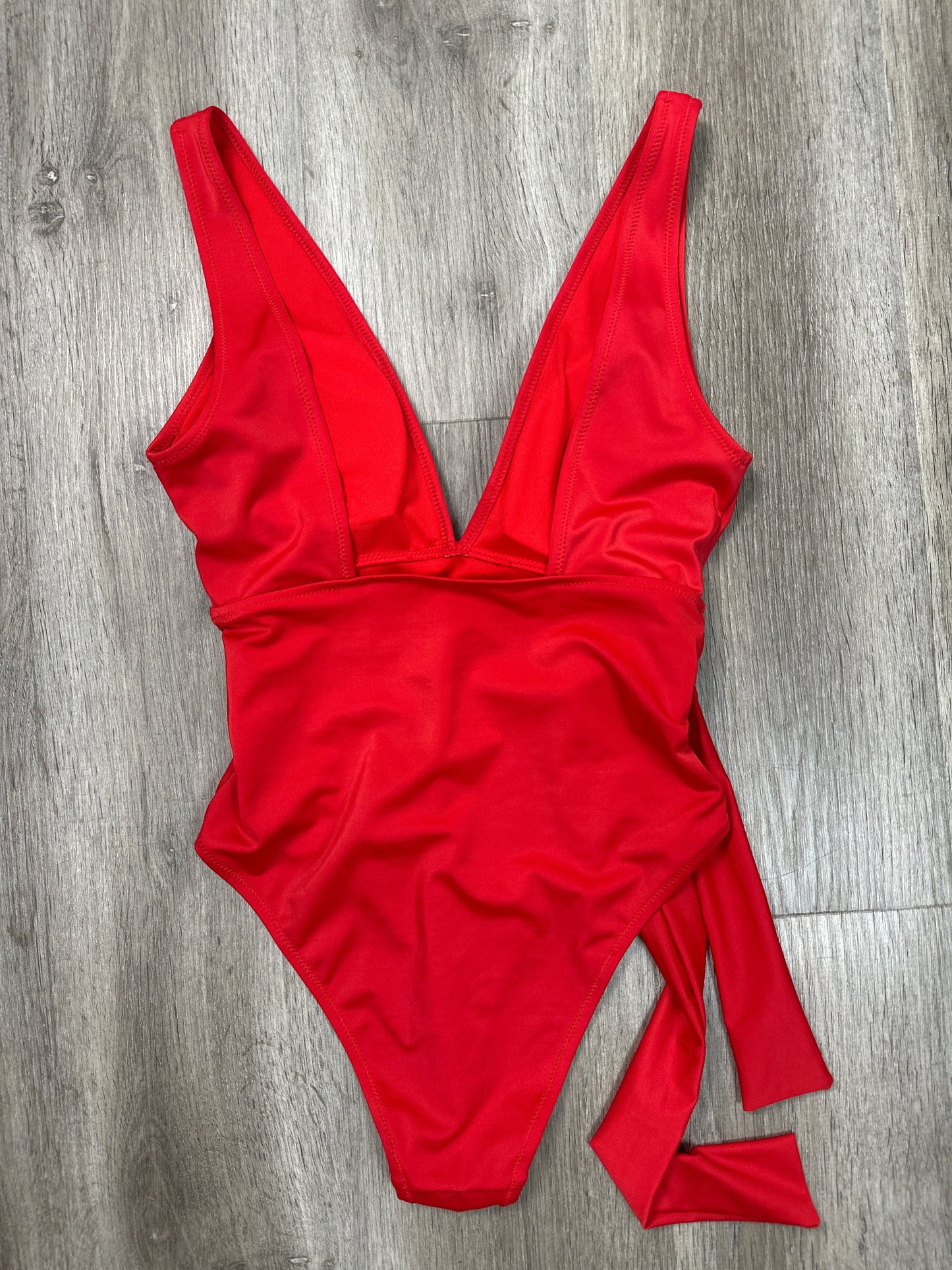 Swimsuit By Revamped In Red, Size: M