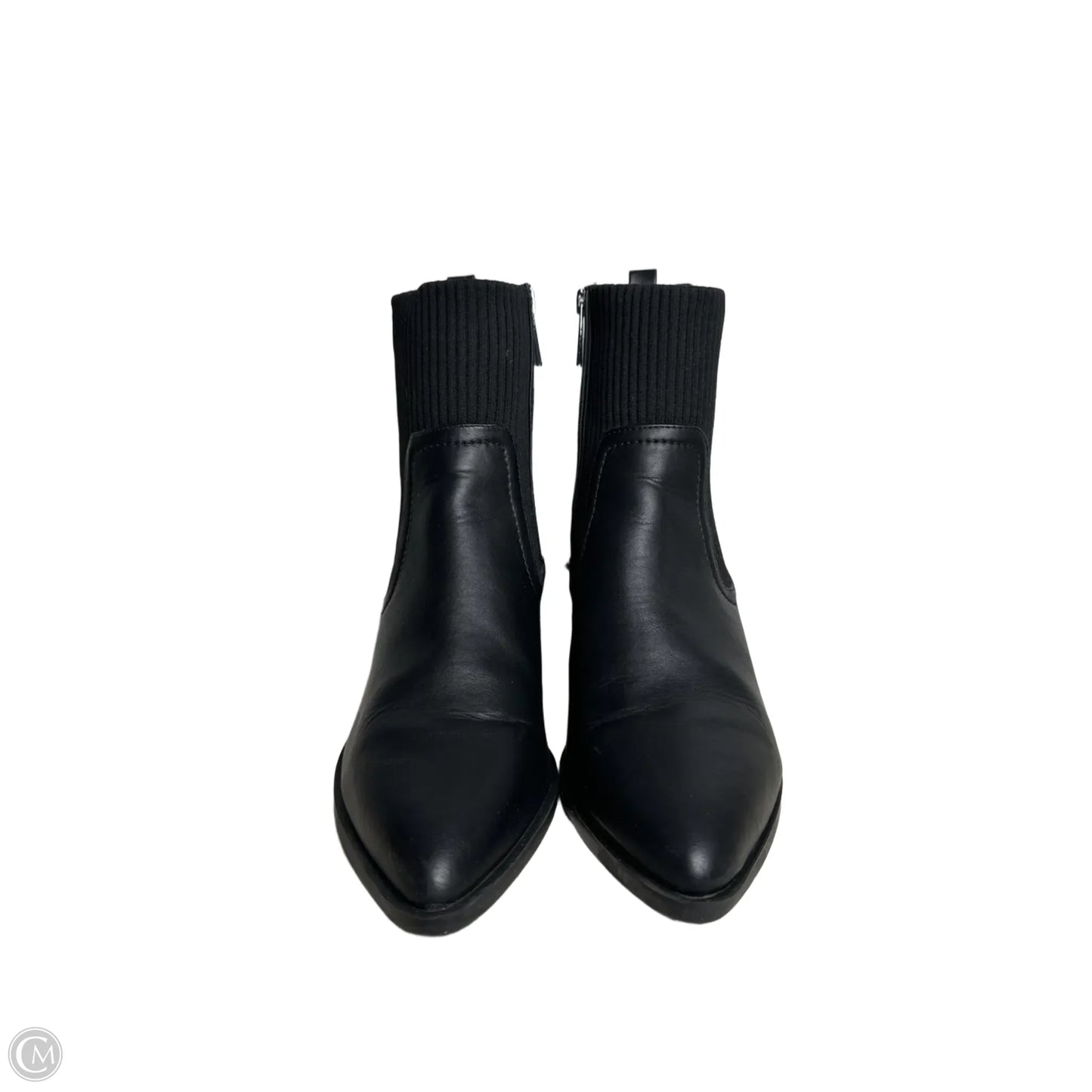 Boots Ankle Heels By Anne Klein In Black, Size: 10