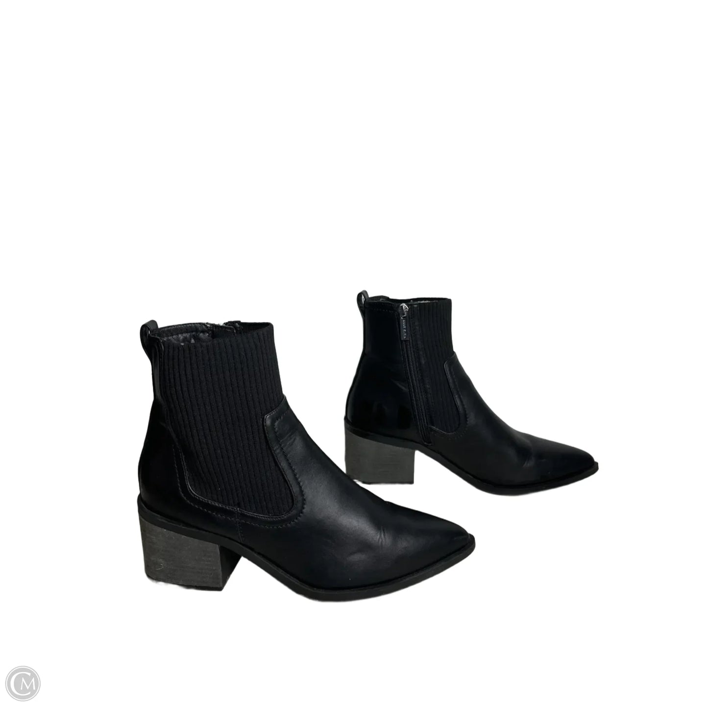 Boots Ankle Heels By Anne Klein In Black, Size: 10