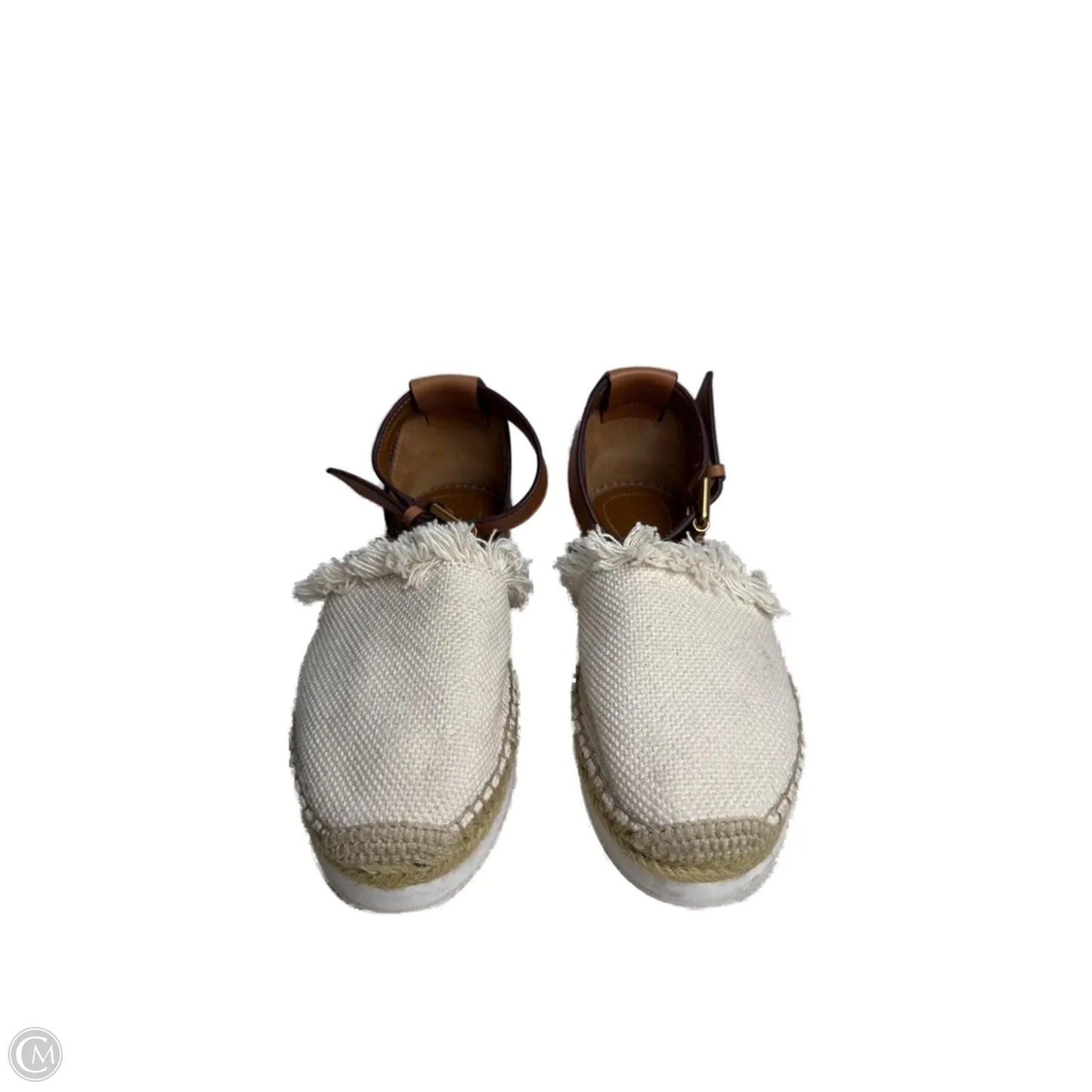 Shoes Designer By Ferragamo In Yellow, Size: 5