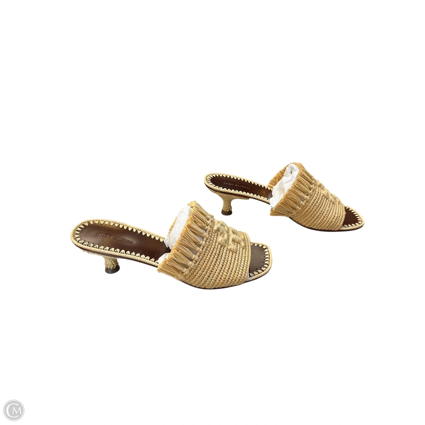 Sandals Designer By Tory Burch In Tan, Size: 6