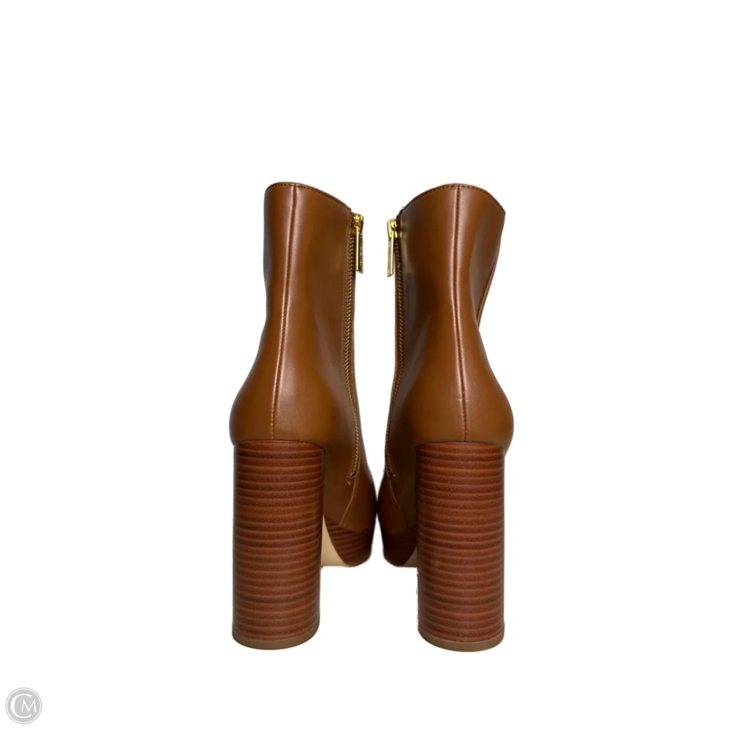 Boots Ankle Heels By Michael By Michael Kors In Brown, Size: 7