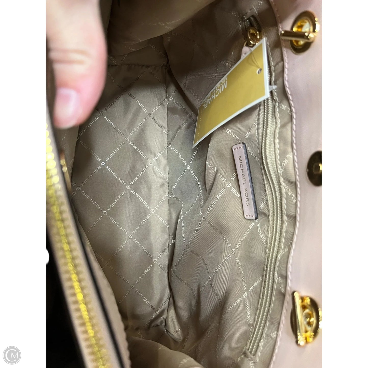 Handbag Designer By Michael Kors, Size: Medium