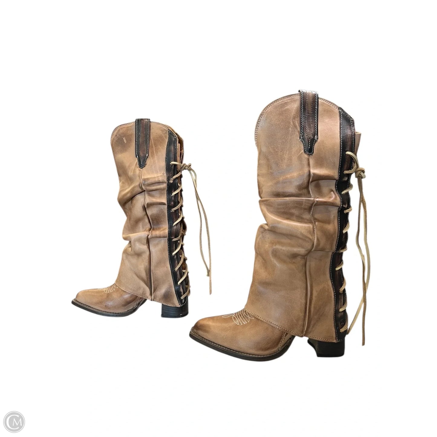 Boots Western By Freebird In Brown, Size: 7