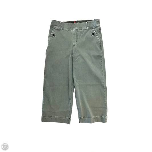 Pants Wide Leg By Spanx In Green Denim, Size: 1x