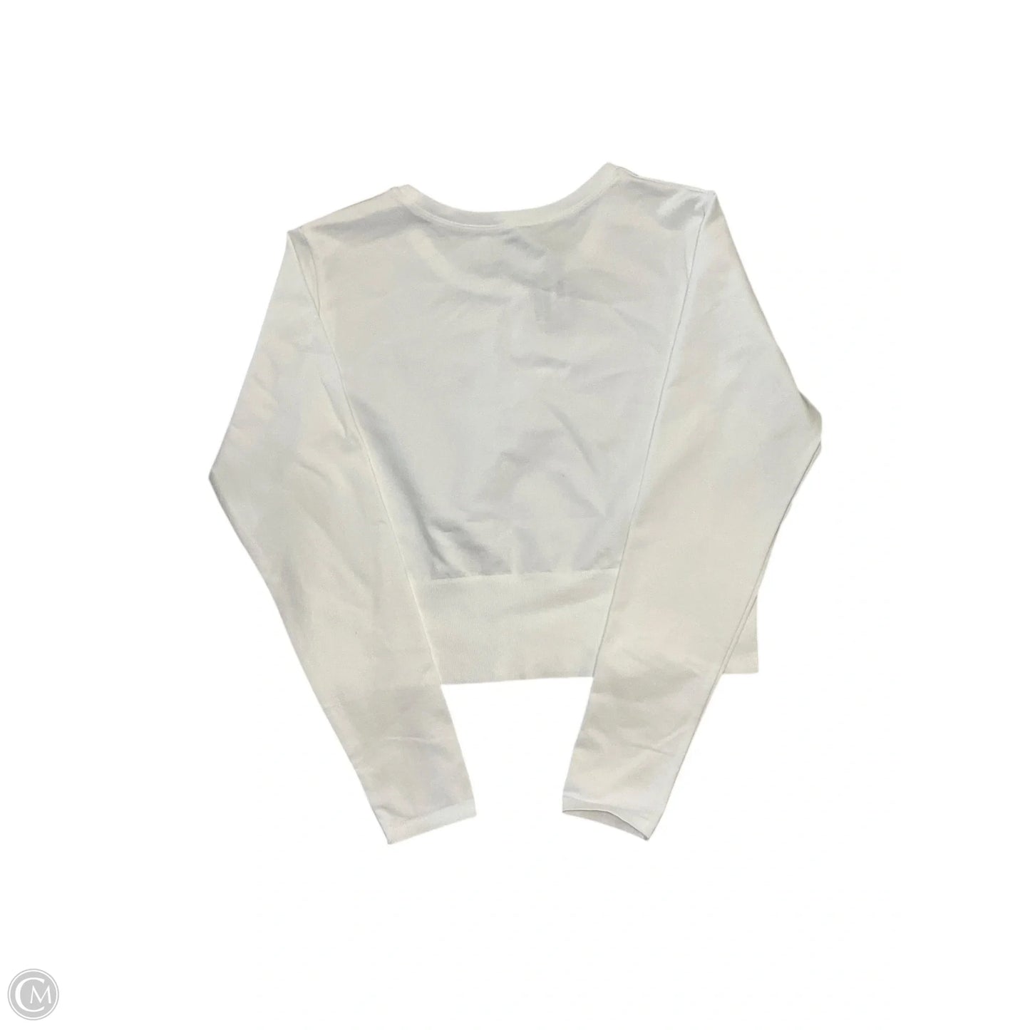 Athletic Top Long Sleeve Crewneck By Offline By Aerie In White, Size: Xl