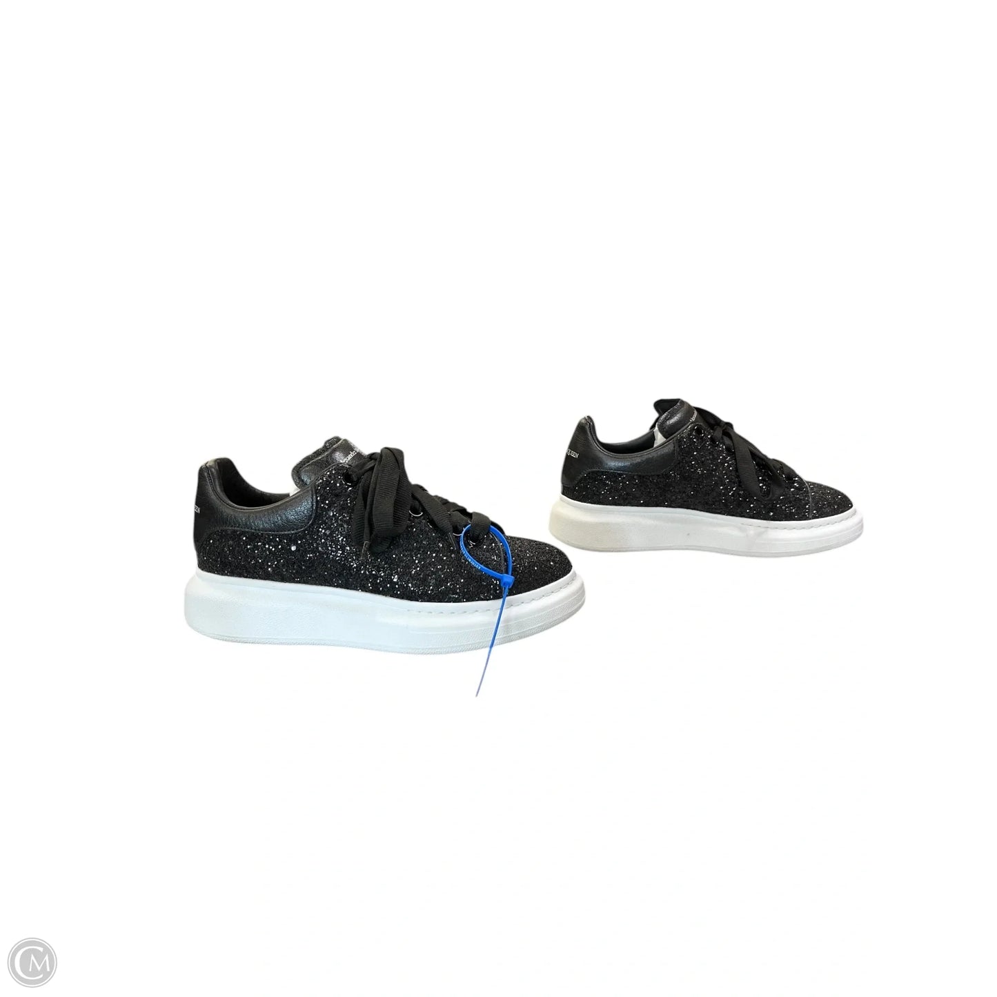 Shoes Luxury Designer By Alexander Mcqueen In Black, Size: 8