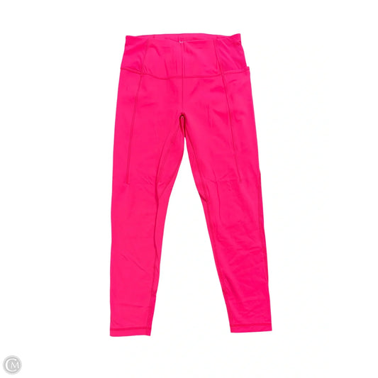 Athletic Leggings By Sweaty Betty In Pink, Size: M