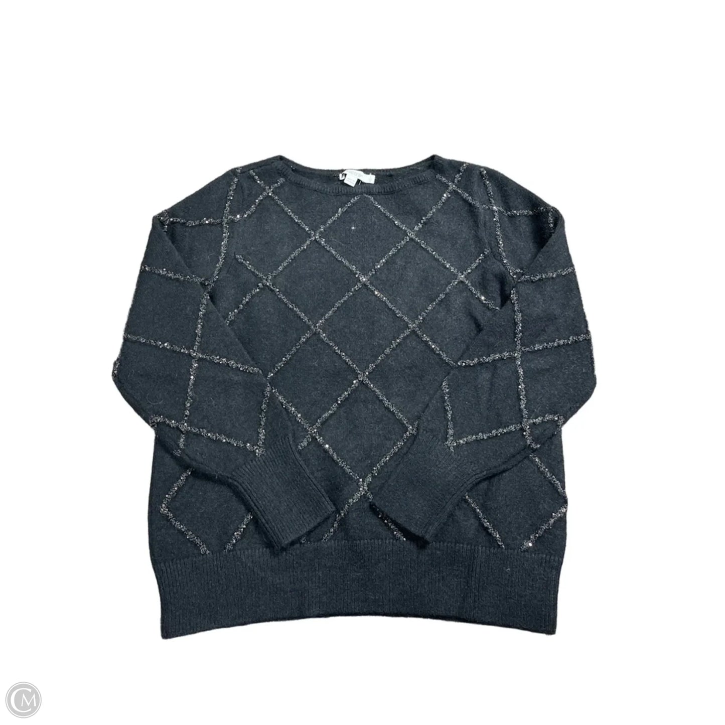 Sweater By Chicos In Black, Size: M