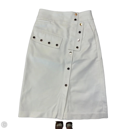 Skirt Midi By Tibi In White, Size: S