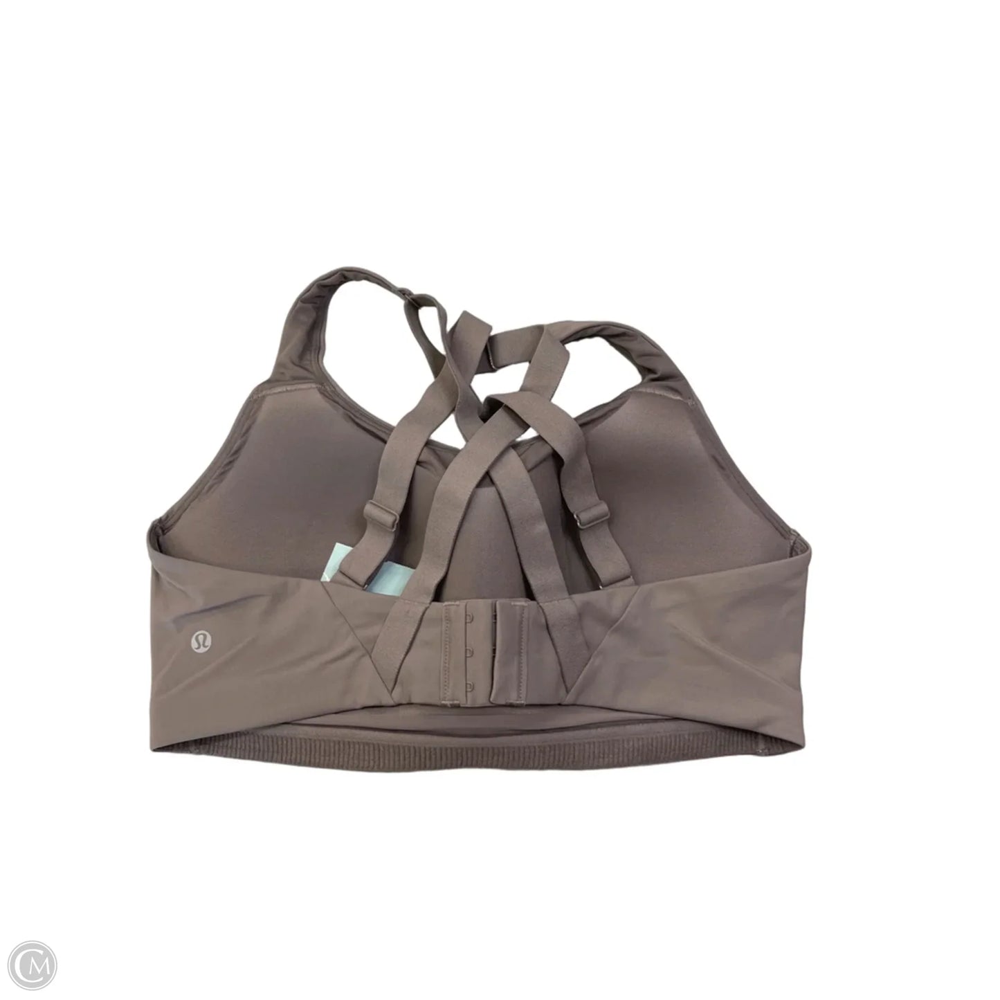 Athletic Bra By Lululemon In Grey, Size: Xl