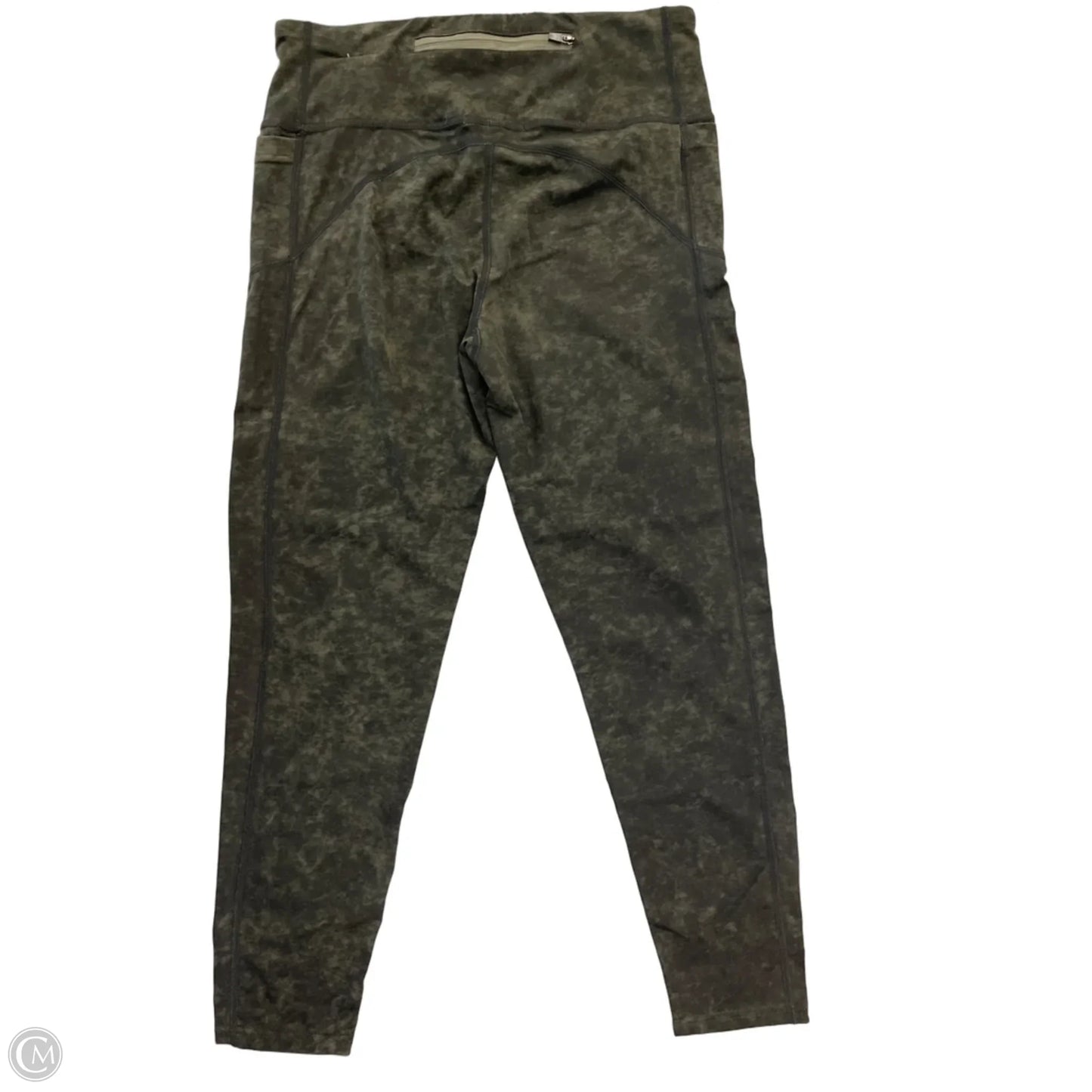 Athletic Leggings By Clothes Mentor In Green, Size: Xl