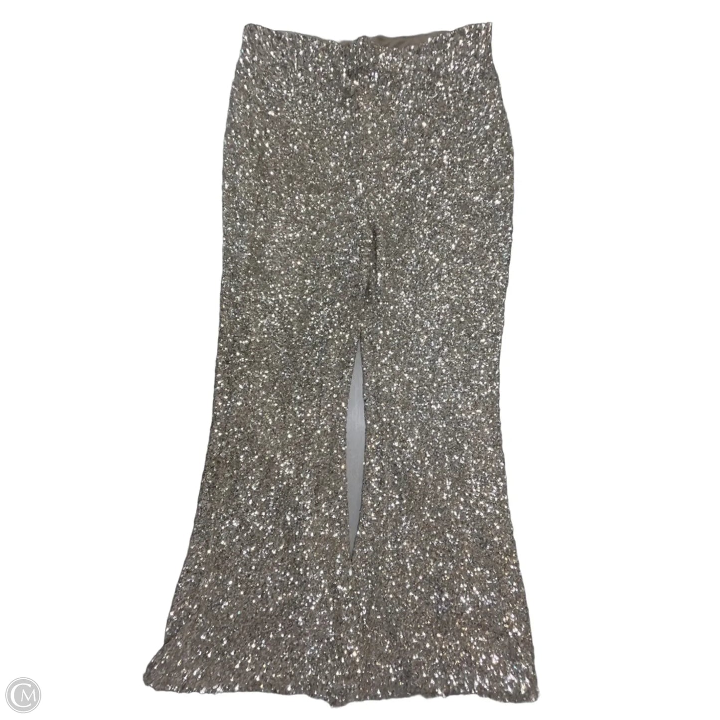 Pants Wide Leg By Express In Silver, Size: L