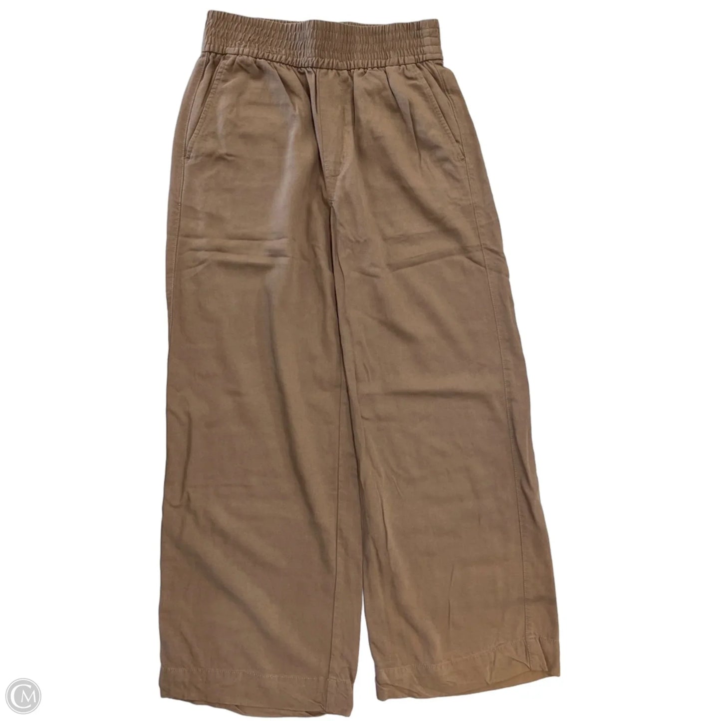 Pants Wide Leg By Madewell In Brown, Size: Xs