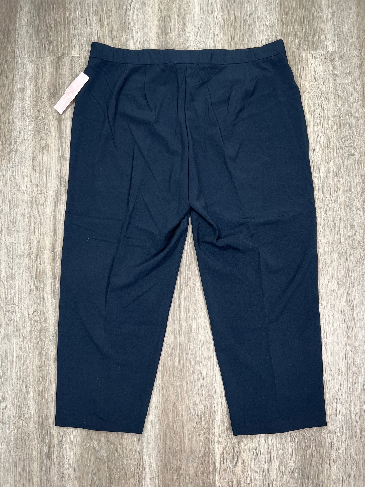 Navy Pants Cropped Dressbarn, Size Xxl
