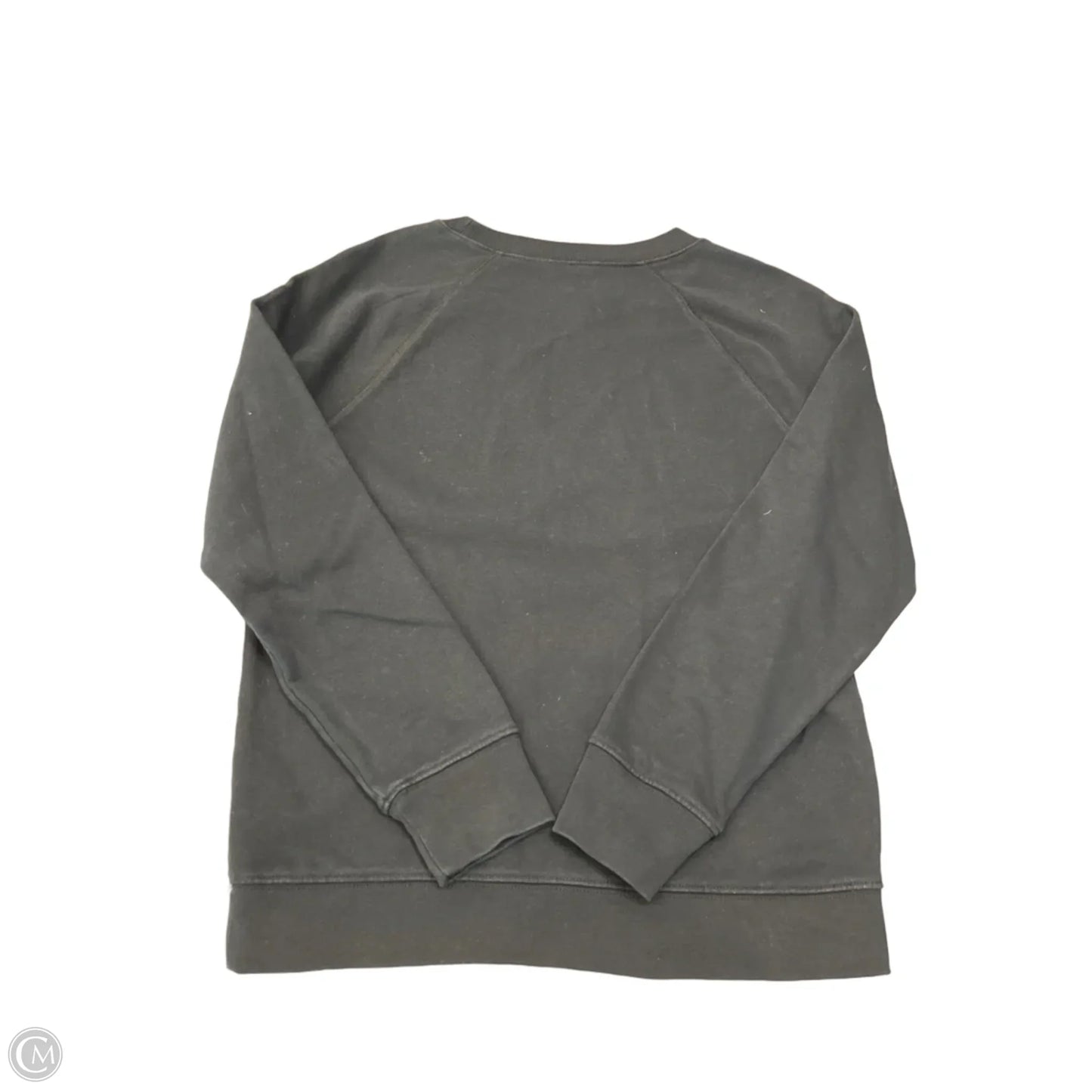 Sweatshirt Crewneck By J. Crew In Black, Size: Xs
