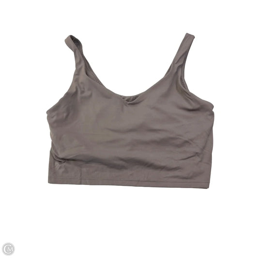 Athletic Bra By Offline In Grey, Size: Xl