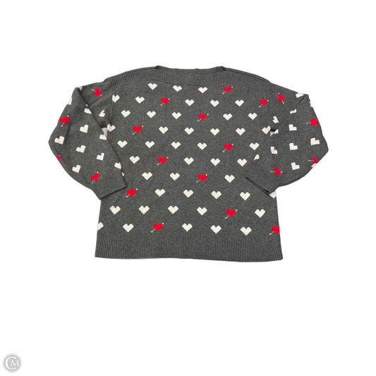 Sweater By Loft In Grey, Size: M