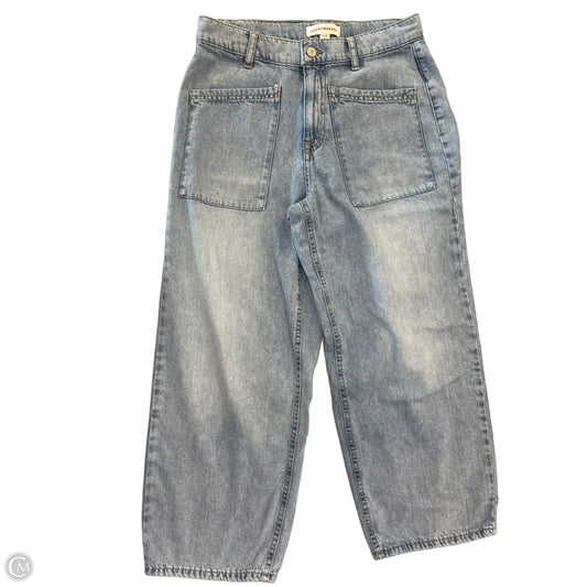 Jeans Wide Leg By Lucky Brand In Blue Denim, Size: 6