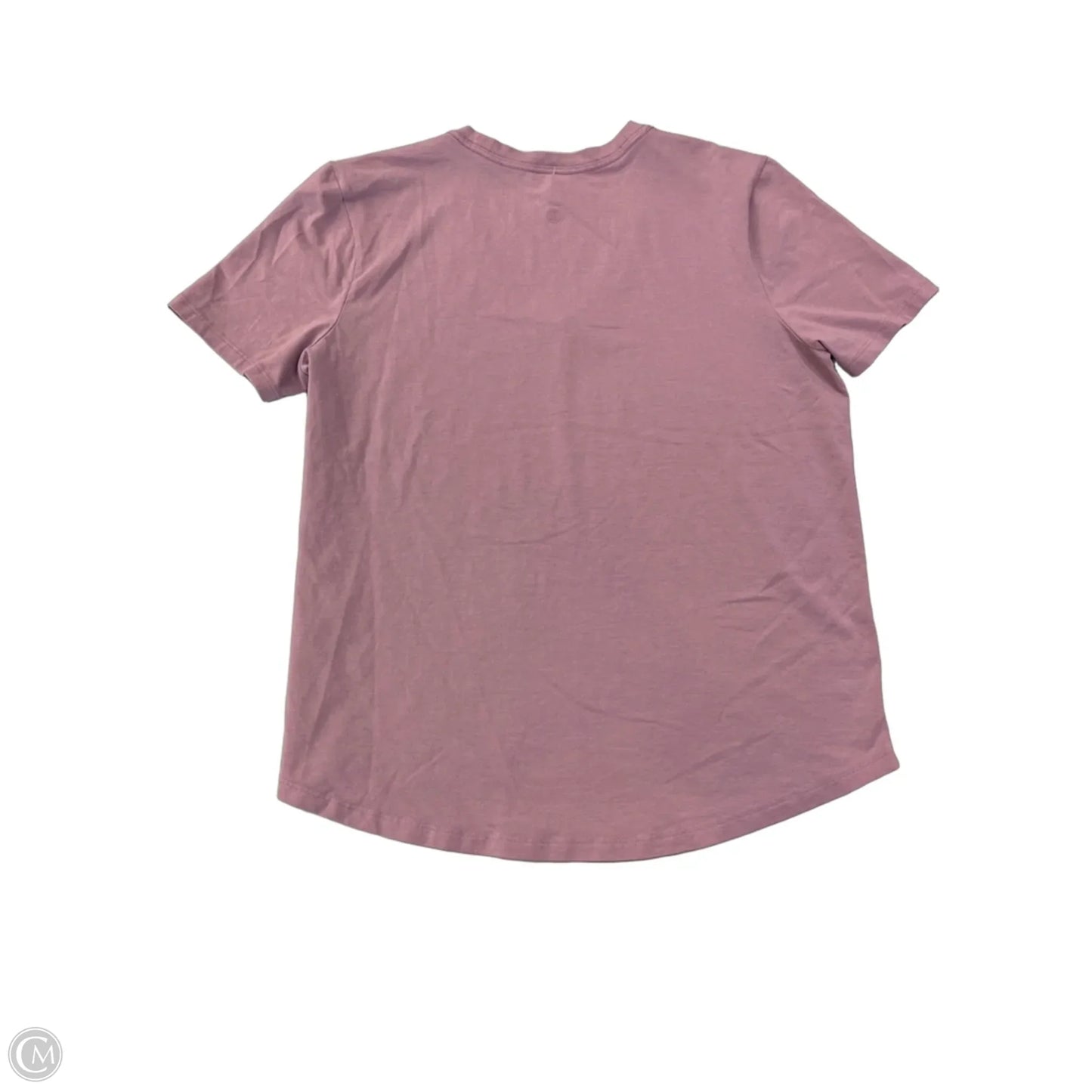 Athletic Top Short Sleeve By Lululemon In Purple, Size: S