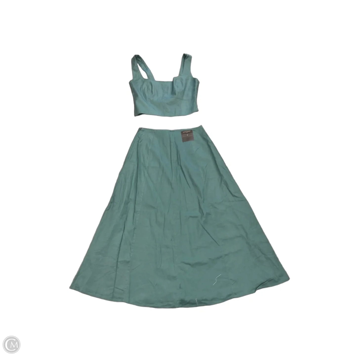Skirt Set 2pc By Banana Republic In Green, Size: Xs