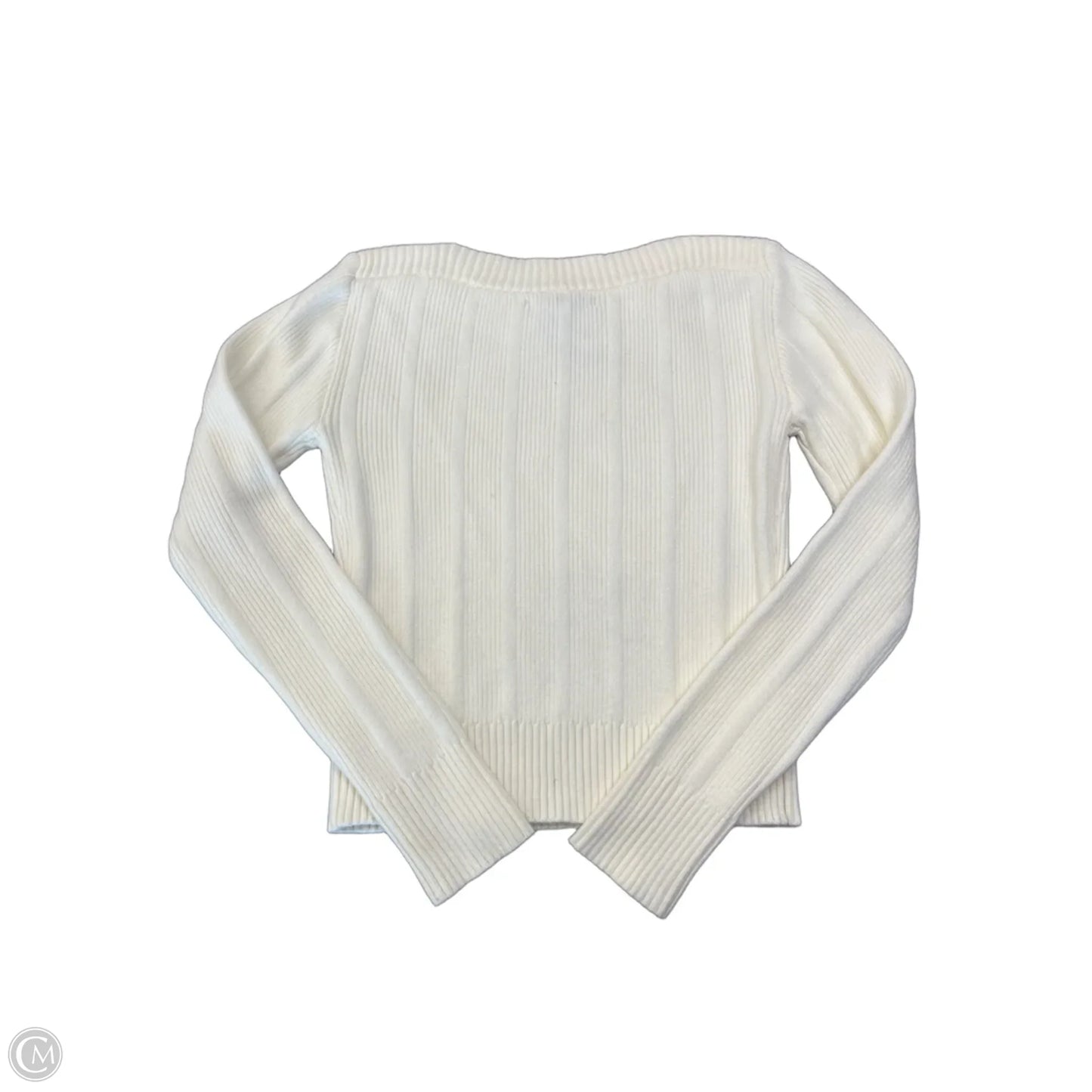 Sweater By Steve Madden In White, Size: Xs
