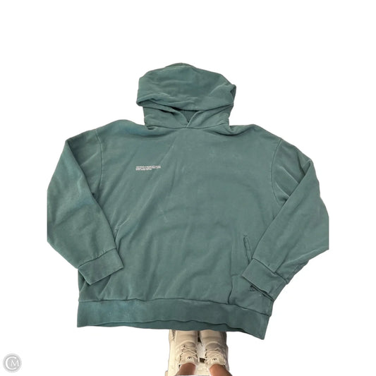 Sweatshirt Hoodie By Cmb In Green, Size: M