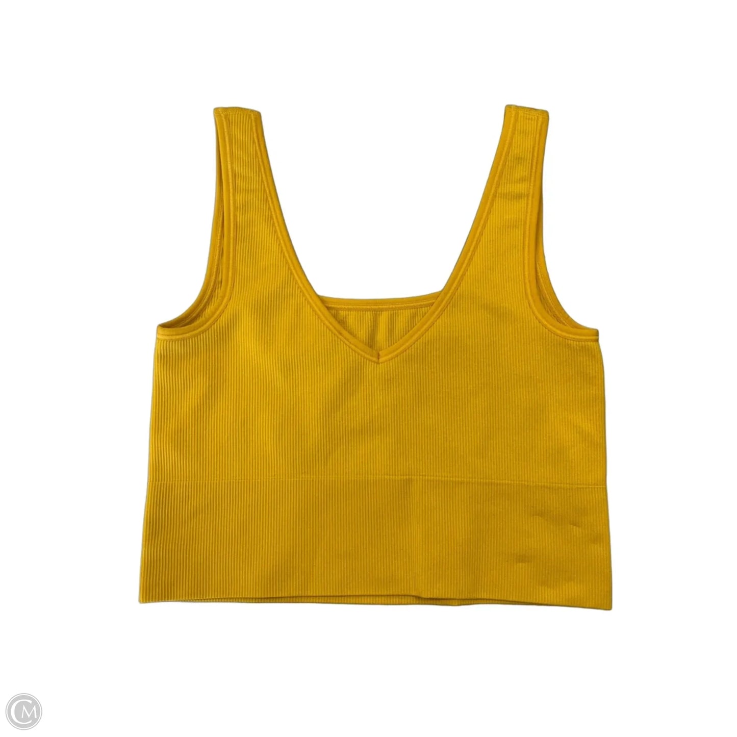 Athletic Bra By Athleta In Yellow, Size: S