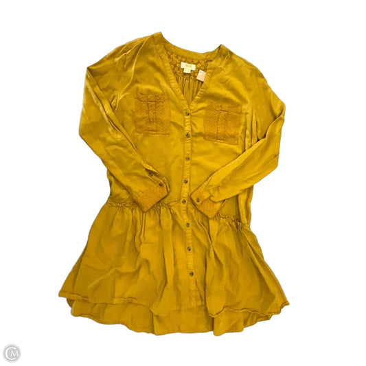 Dress Casual Short By Maeve In Yellow, Size: M