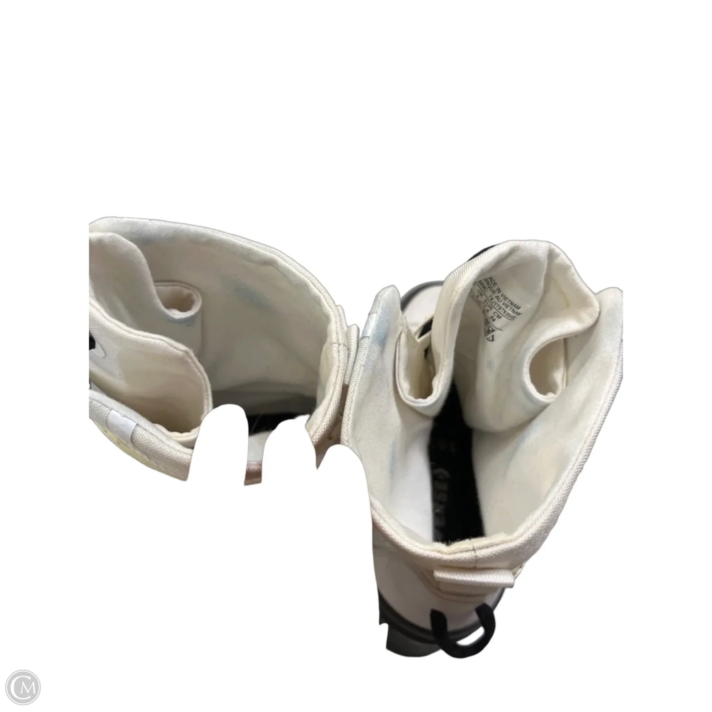 Boots Ankle Heels By Converse In White, Size: 7